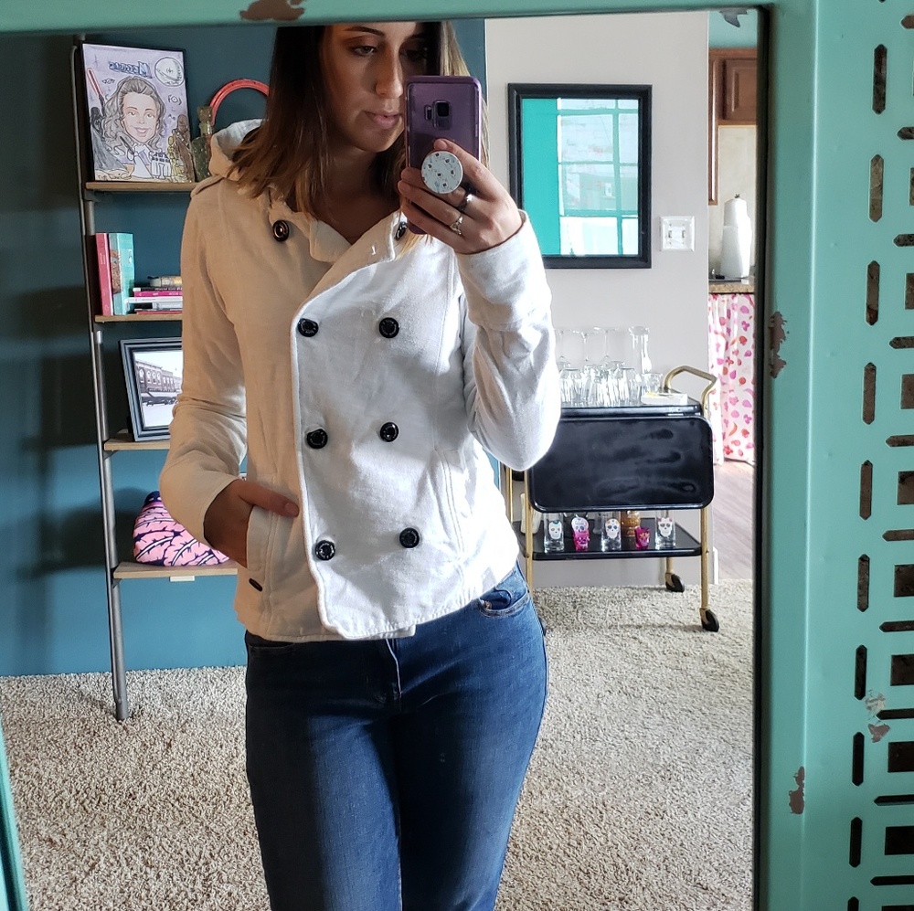 Nice White Hoodie
